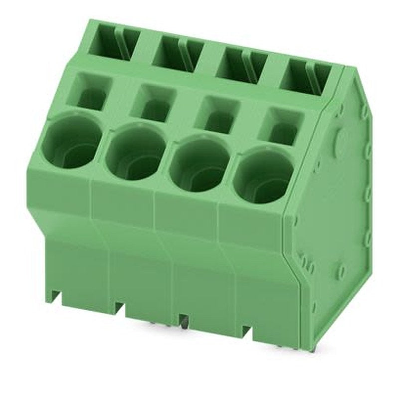 Phoenix Contact SPTA Series PCB Terminal Block, 4-Contact, 10 mm Pitch, Wave Soldering Mount, 1 Row