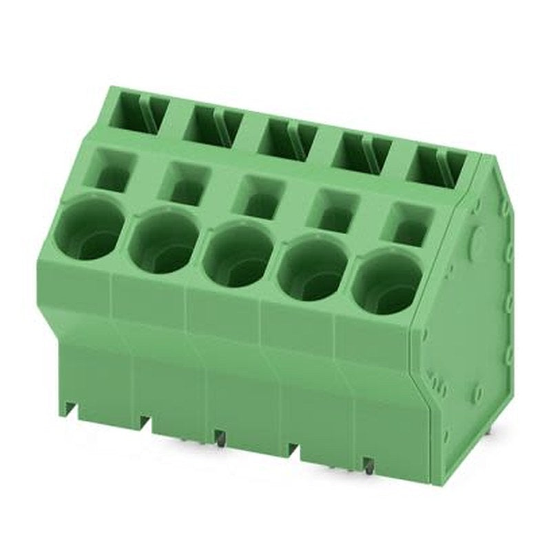 Phoenix Contact SPTA 16 Series PCB Terminal Block, 5-Contact, 10 mm Pitch, Wave Soldering Mount, 1 Row