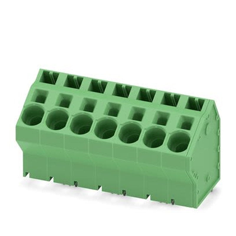 Phoenix Contact SPTA 16 Series PCB Terminal Block, 7-Contact, 10 mm Pitch, Wave Soldering Mount, 1 Row