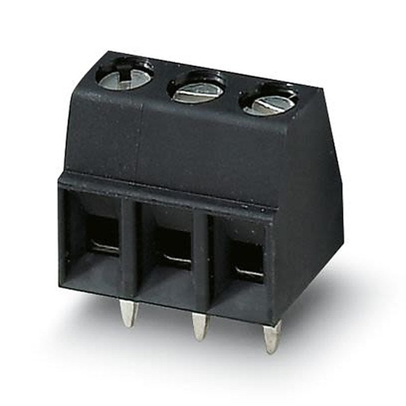 Phoenix Contact MKDS 1/.-HT Series PCB Terminal Block, 4-Contact, 3.5 mm Pitch, Wave Soldering Mount, 1 Row