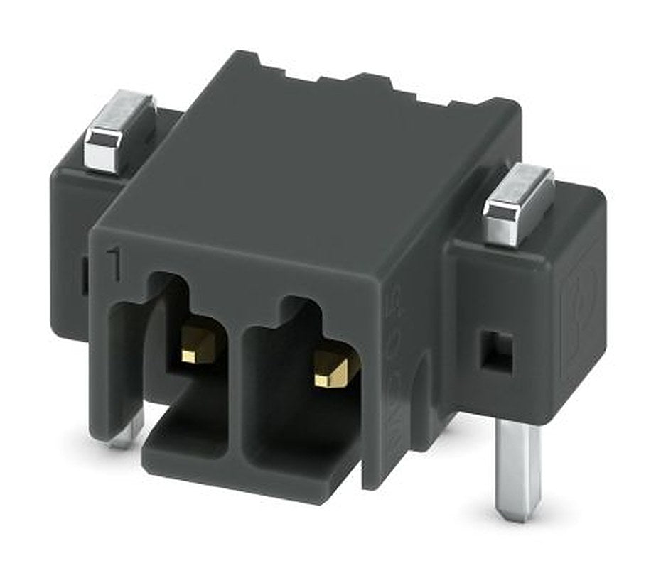 Phoenix Contact MC 0.5/ 2-G-2.54 P20 THR R24 Series Pluggable Terminal Block, 2-Contact, 2.54 mm Pitch, 1 Row, 1821245