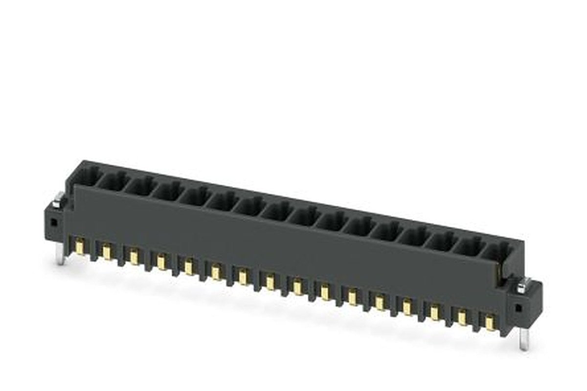 Phoenix Contact MCV 0.5/16-G-2.54 SMD R72 Series Pluggable Terminal Block, 16-Contact, 2.54 mm Pitch, 1 Row, 1821685
