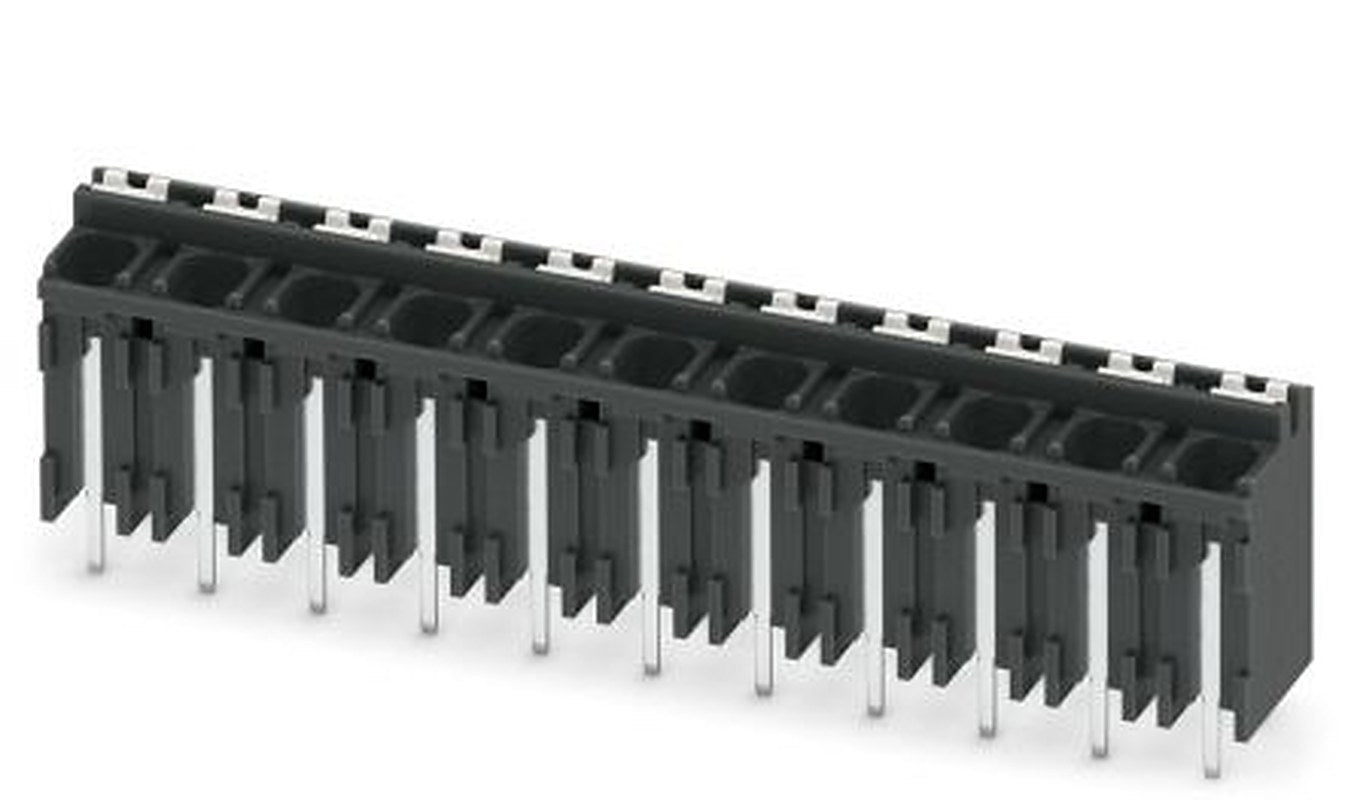 Phoenix Contact SPT-THR 1.5/11-V-5.0 P26 Series PCB Terminal Block, 11-Contact, 5 mm Pitch, 1 Row, 1822626