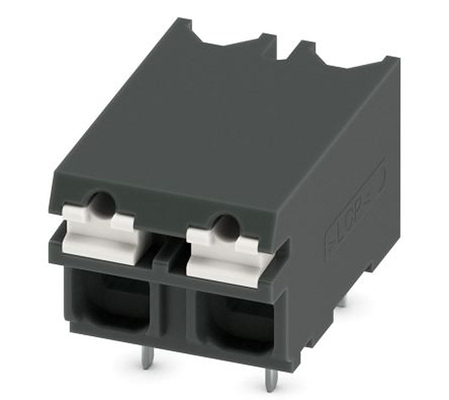 Phoenix Contact SPT-THR 1.5/2-H-5.0 P26 Series PCB Terminal Block, 2-Contact, 5 mm Pitch, 1 Row, 1822972