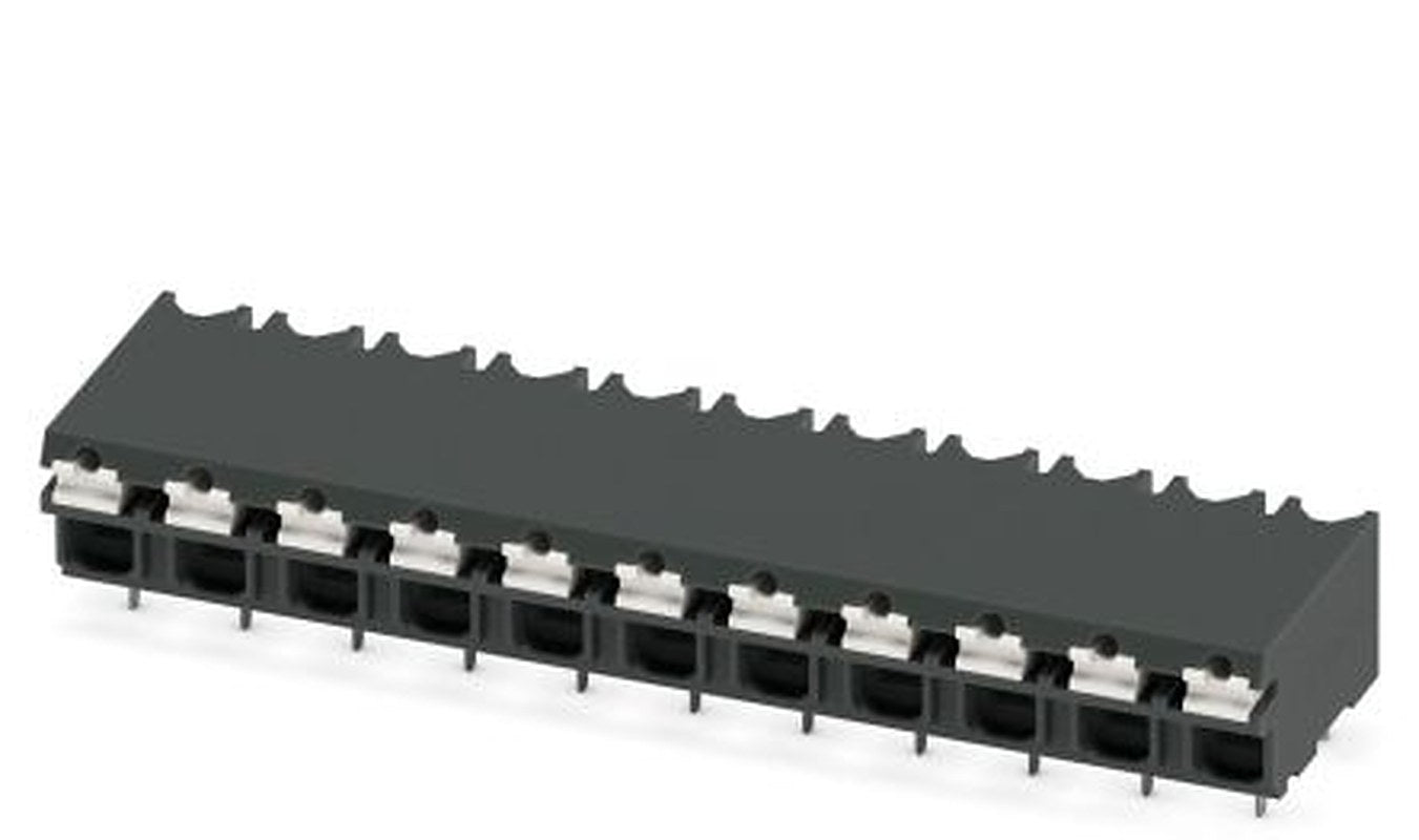 Phoenix Contact SPT-THR 1.5/11-H-5.0 P26 Series PCB Terminal Block, 11-Contact, 5 mm Pitch, 1 Row, 1823065