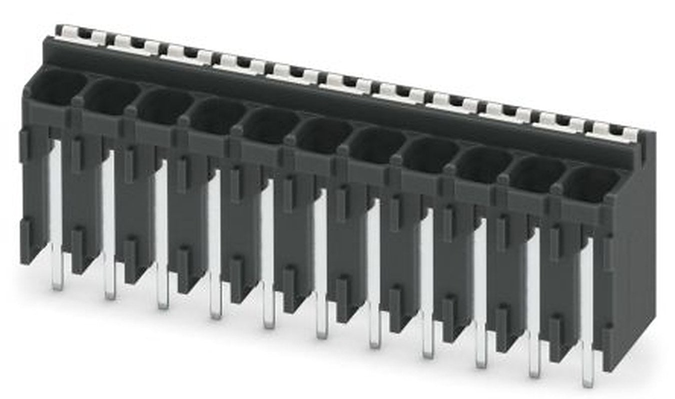 Phoenix Contact SPT-THR 1.5/11-V-3.5 P20 R72 Series Pluggable Terminal Block, 11-Contact, 3.5 mm Pitch, 1 Row, 1823285