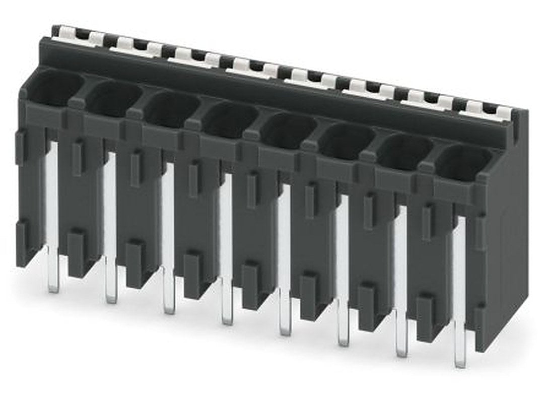 Phoenix Contact SPT-THR 1.5/8-V-3.81 P20 R72 Series Pluggable Terminal Block, 8-Contact, 3.5 mm Pitch, 1 Row, 1823366