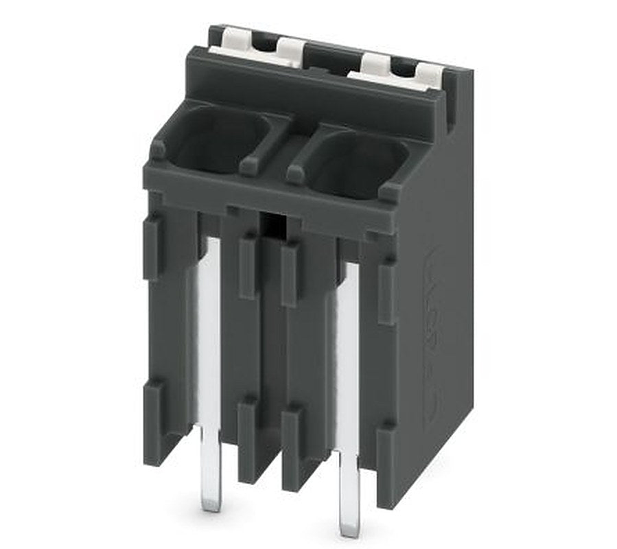Phoenix Contact SPT-THR 1.5/2-V-5.0 P20 R24 Series Pluggable Terminal Block, 2-Contact, 5 mm Pitch, 1 Row, 1823418