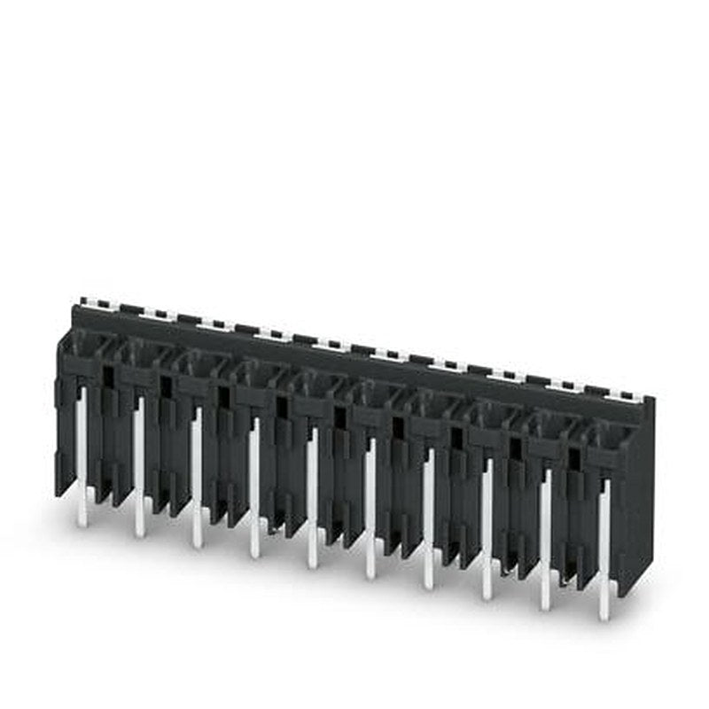 Phoenix Contact PCB Terminal Block, 3-Contact, 5 mm Pitch, Wave Soldering Mount, 1 Row