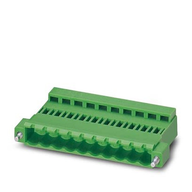 Phoenix Contact ICC 2 Series PCB Connector, 7-Contact, 5.08 mm Pitch, Screw, 1 Row Crimp