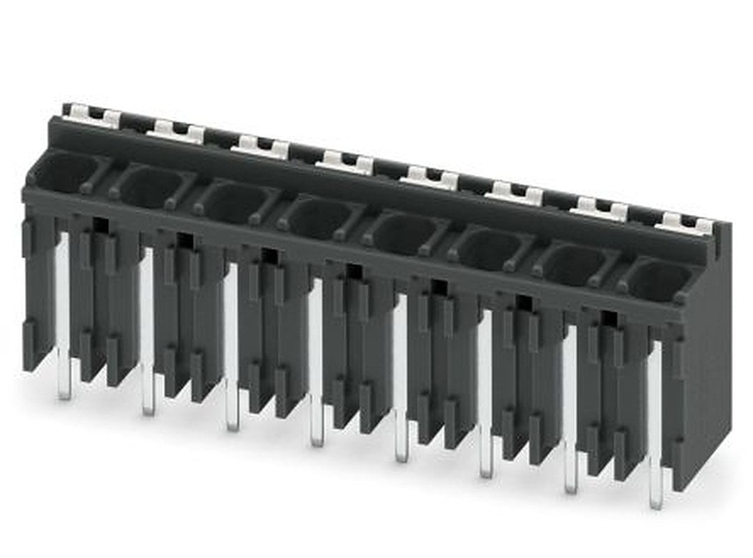 Phoenix Contact SPT-THR 1.5/8-V-5.0 P20 R88 Series Pluggable Terminal Block, 8-Contact, 5 mm Pitch, 1 Row, 1823476