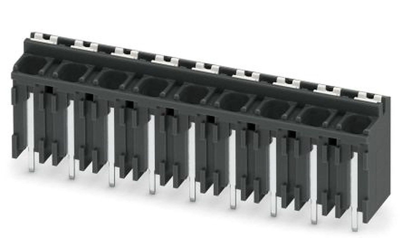 Phoenix Contact SPT-THR 1.5/9-V-5.08 P20 R88 Series Pluggable Terminal Block, 9-Contact, 5 mm Pitch, 1 Row, 1823599