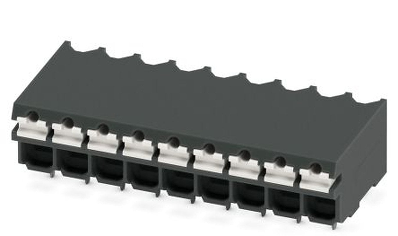 Phoenix Contact SPT-THR 1.5/9-H-3.5 P20 R72 Series Pluggable Terminal Block, 9-Contact, 3.5 mm Pitch, 1 Row, 1823706