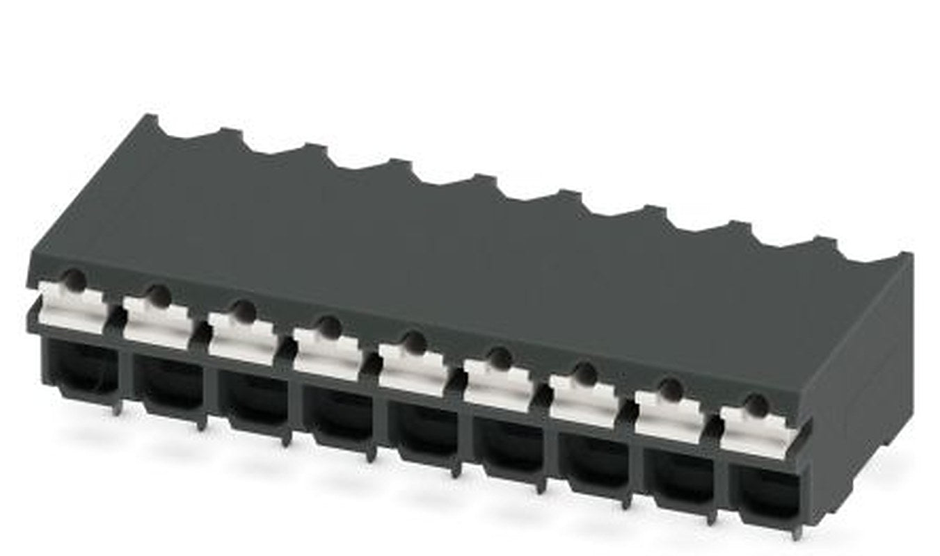 Phoenix Contact SPT-THR 1.5/9-H-3.81 P20 R72 Series Pluggable Terminal Block, 9-Contact, 3.5 mm Pitch, 1 Row, 1823816