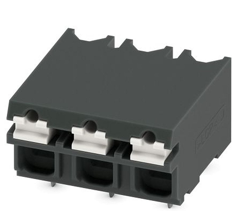 Phoenix Contact SPT-THR 1.5/3-H-5.0 P20 R32 Series Pluggable Terminal Block, 3-Contact, 5 mm Pitch, 1 Row, 1823861