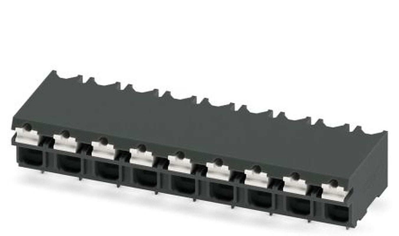 Phoenix Contact SPT-THR 1.5/9-H-5.0 P20 R88 Series Pluggable Terminal Block, 9-Contact, 5 mm Pitch, 1 Row, 1823926