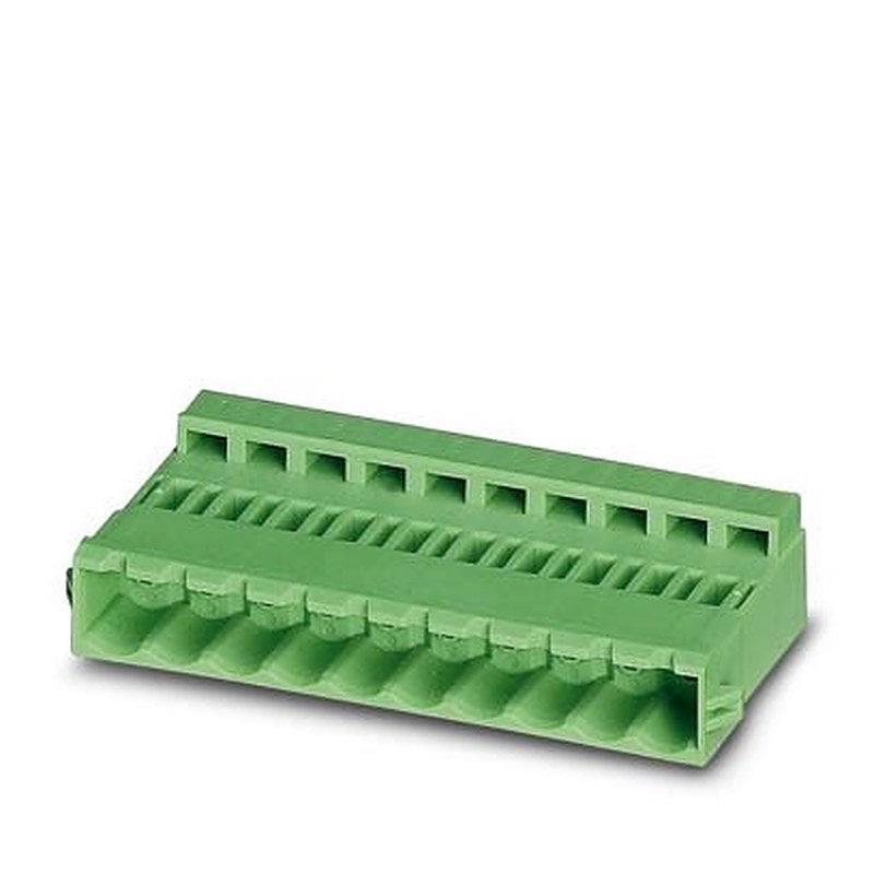 Phoenix Contact ICC Series PCB Connector, 12-Contact, 5.08 mm Pitch, Snap-in, 1 Row Crimp