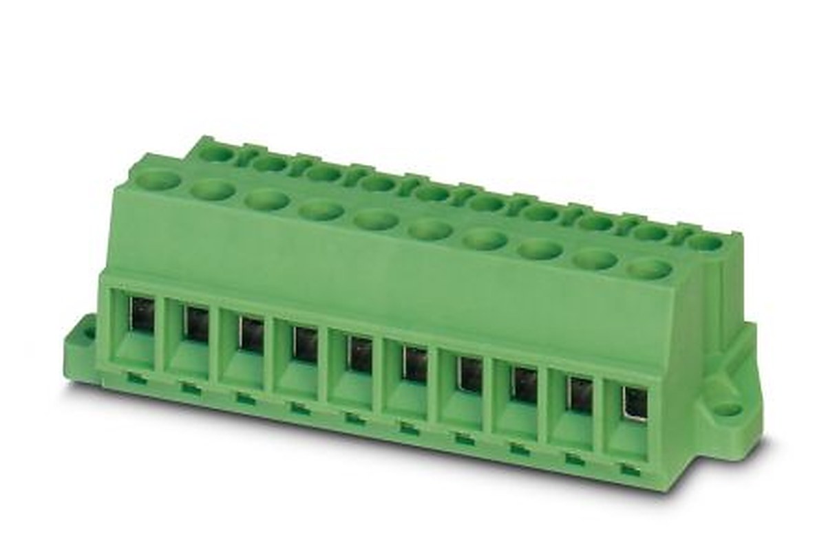 Phoenix Contact MSTBU 2.5/12-STD-5.08 Series Pluggable Terminal Block, 12-Contact, 5.08 mm Pitch, 1 Row, 1824227