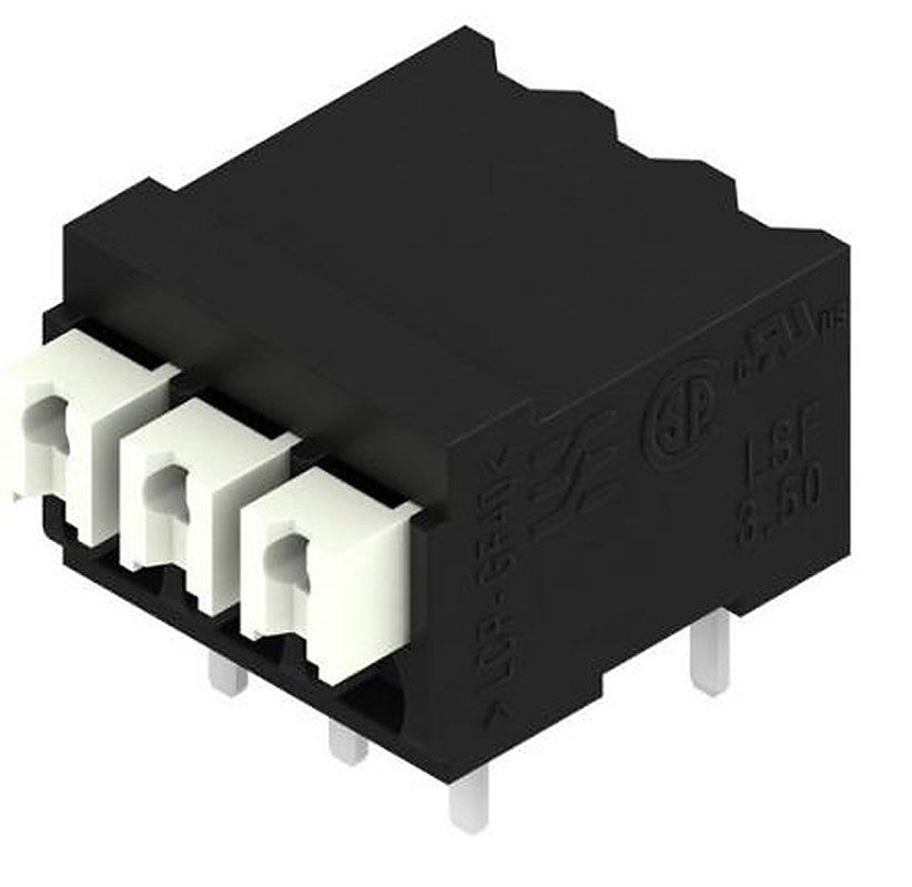 Weidmüller LSF Series PCB Terminal Block, 3-Contact, 3.5 mm Pitch, 1 Row