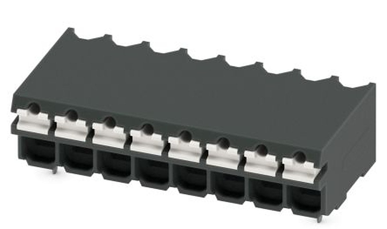 Phoenix Contact SPT-SMD 1.5/ 8-H-3.5 R72 Series Pluggable Terminal Block, 8-Contact, 5.08 mm Pitch, 1 Row, 1824585