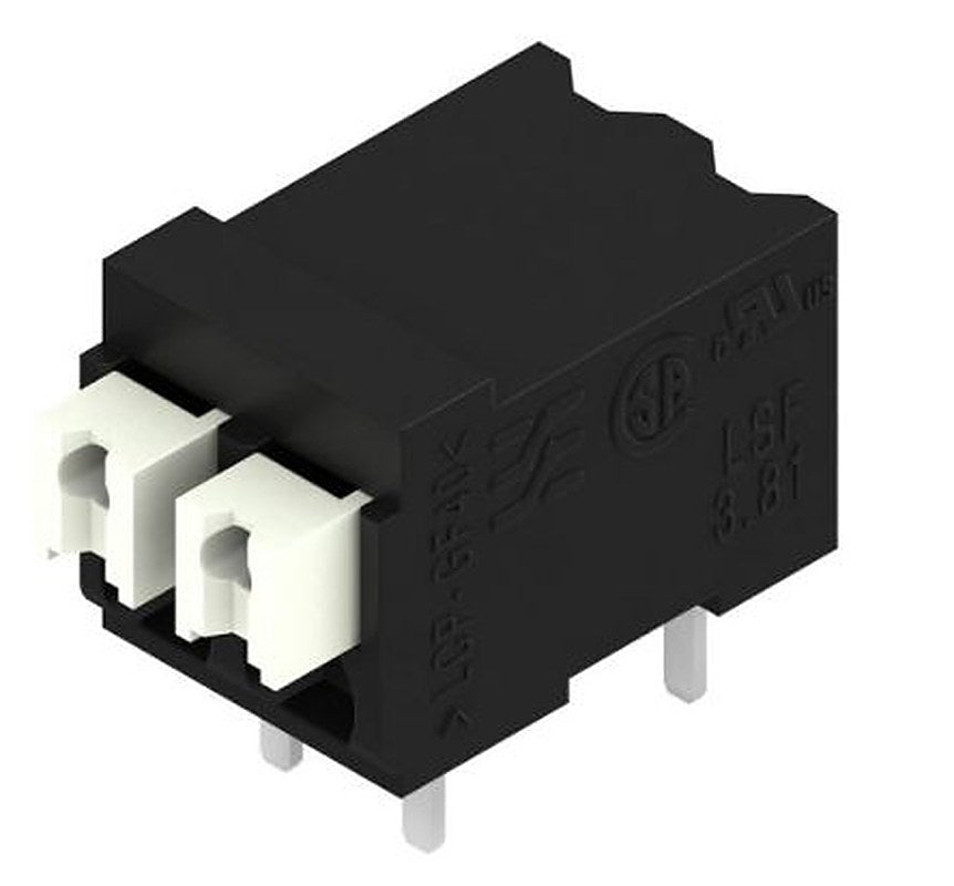 Weidmüller LSF Series PCB Terminal Block, 2-Contact, 3.81 mm Pitch, 1 Row