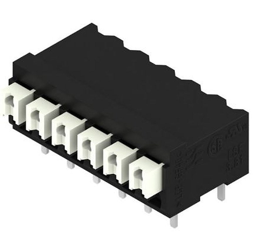 Weidmüller LSF Series PCB Terminal Block, 6-Contact, 3.81 mm Pitch, 1 Row