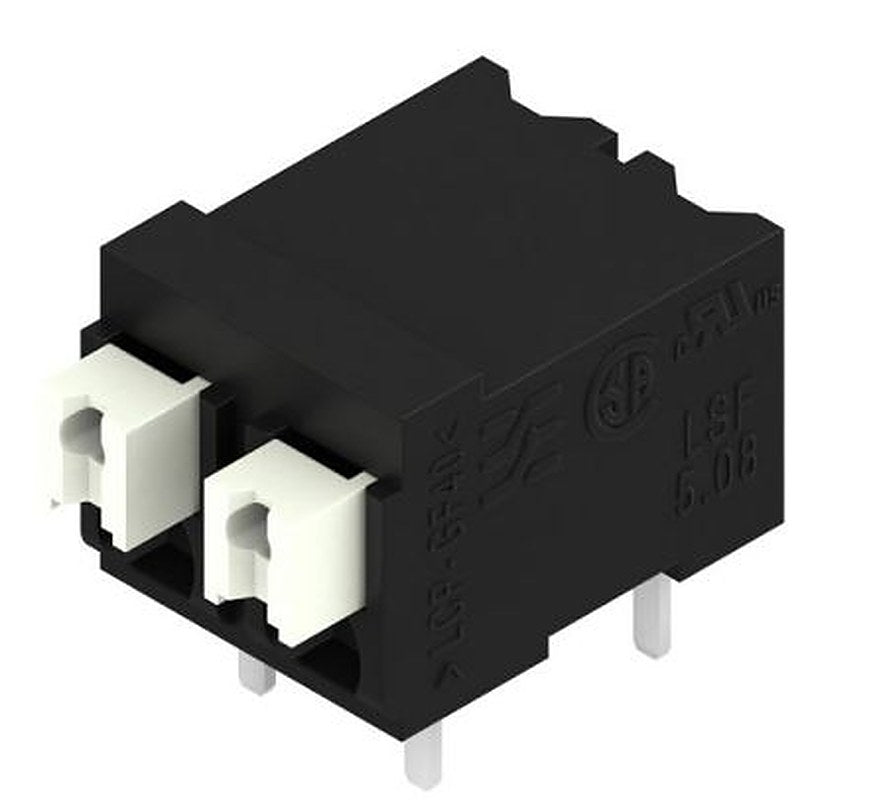 Weidmüller LSF Series PCB Terminal Block, 2-Contact, 5.08 mm Pitch, 1 Row