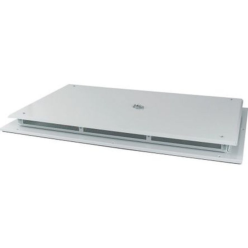 Eaton xEnergy Main Series RAL 7035 Grey Steel Top, 89 mm H, 1.107m W, 682 mm D, 682 mm L, for Use with Bottom planking,