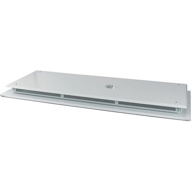 Eaton xEnergy Main Series RAL 7035 Grey Steel Top, 89 mm H, 1.257m W, 482 mm D, 482 mm L, for Use with Bottom planking,