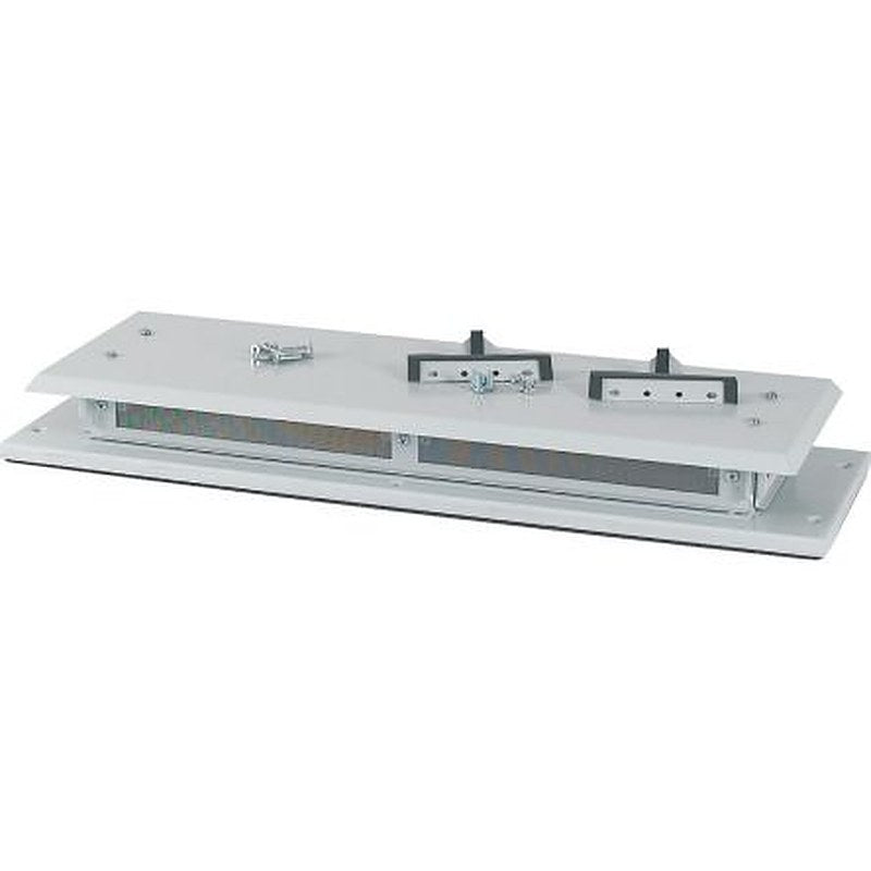 Eaton xEnergy Main Series RAL 7035 Grey Steel Top, 93 mm H, 208mm W, 762 mm D, 762 mm L, for Use with Bottom planking,