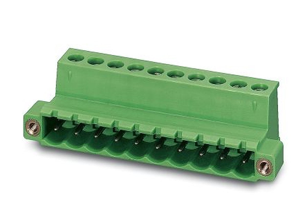 Phoenix Contact IC 2.5/3-STGF-5.08 Series Pluggable Terminal Block, 3-Contact, 5.08 mm Pitch, 1 Row