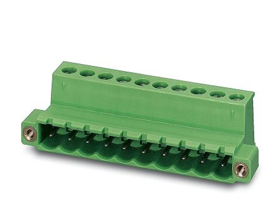 Phoenix Contact IC 2.5/17-STGF-5.08 Series Pluggable Terminal Block, 17-Contact, 5.08 mm Pitch, 1 Row, 1825653