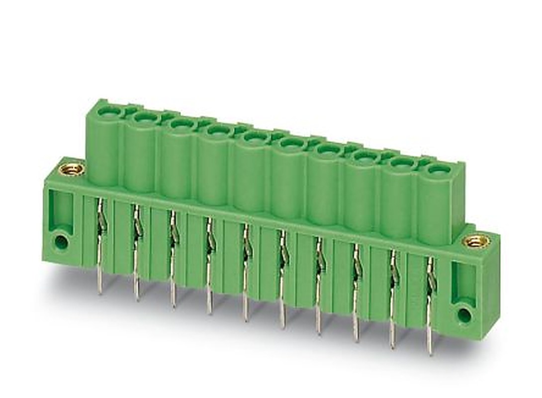 Phoenix Contact ICV 2.5/20-GF-5.08 Series Pluggable Terminal Block, 20-Contact, 5.08 mm Pitch, 1 Row, 1825873