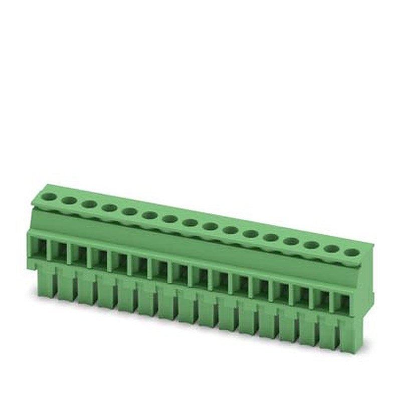 Phoenix Contact MCVW Series PCB Connector, 16-Contact, 3.81 mm Pitch, 1 Row Screw