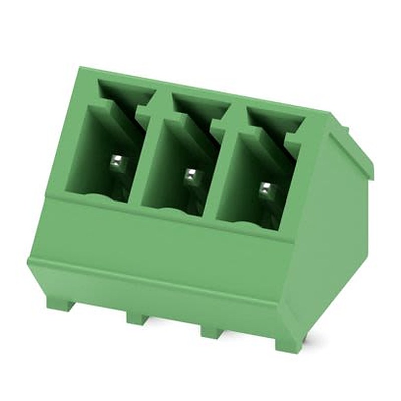 Phoenix Contact Straight Wave Soldering Mount PCB Header, 3 Contact(s), 3.81 mm Pitch, 1 Row, Shrouded