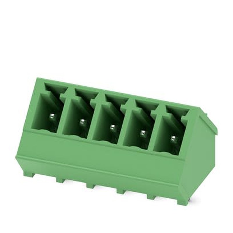 Phoenix Contact Straight Wave Soldering Mount PCB Header, 5 Contact(s), 3.81 mm Pitch, 1 Row, Shrouded