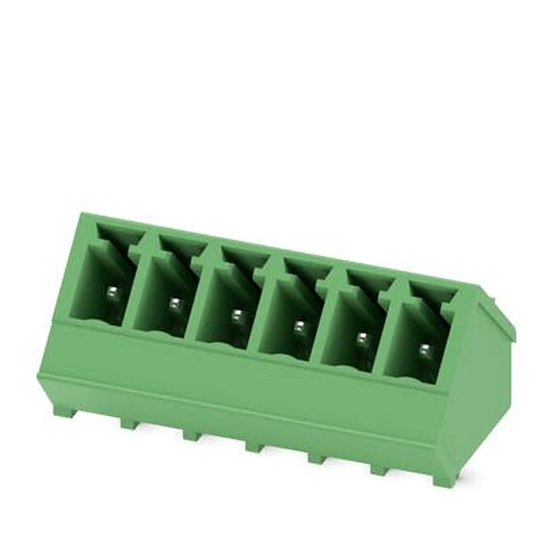 Phoenix Contact Straight Wave Soldering Mount PCB Header, 6 Contact(s), 3.81 mm Pitch, 1 Row, Shrouded
