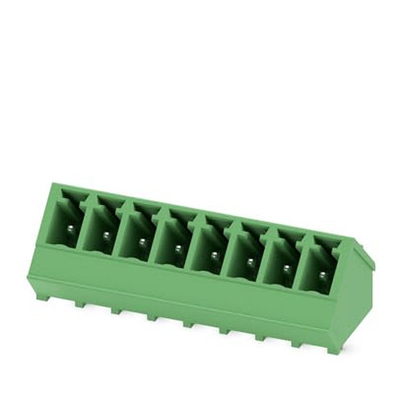 Phoenix Contact Wave Soldering Mount PCB Header, 8 Contact(s), 3.81 mm Pitch, 1 Row, Shrouded