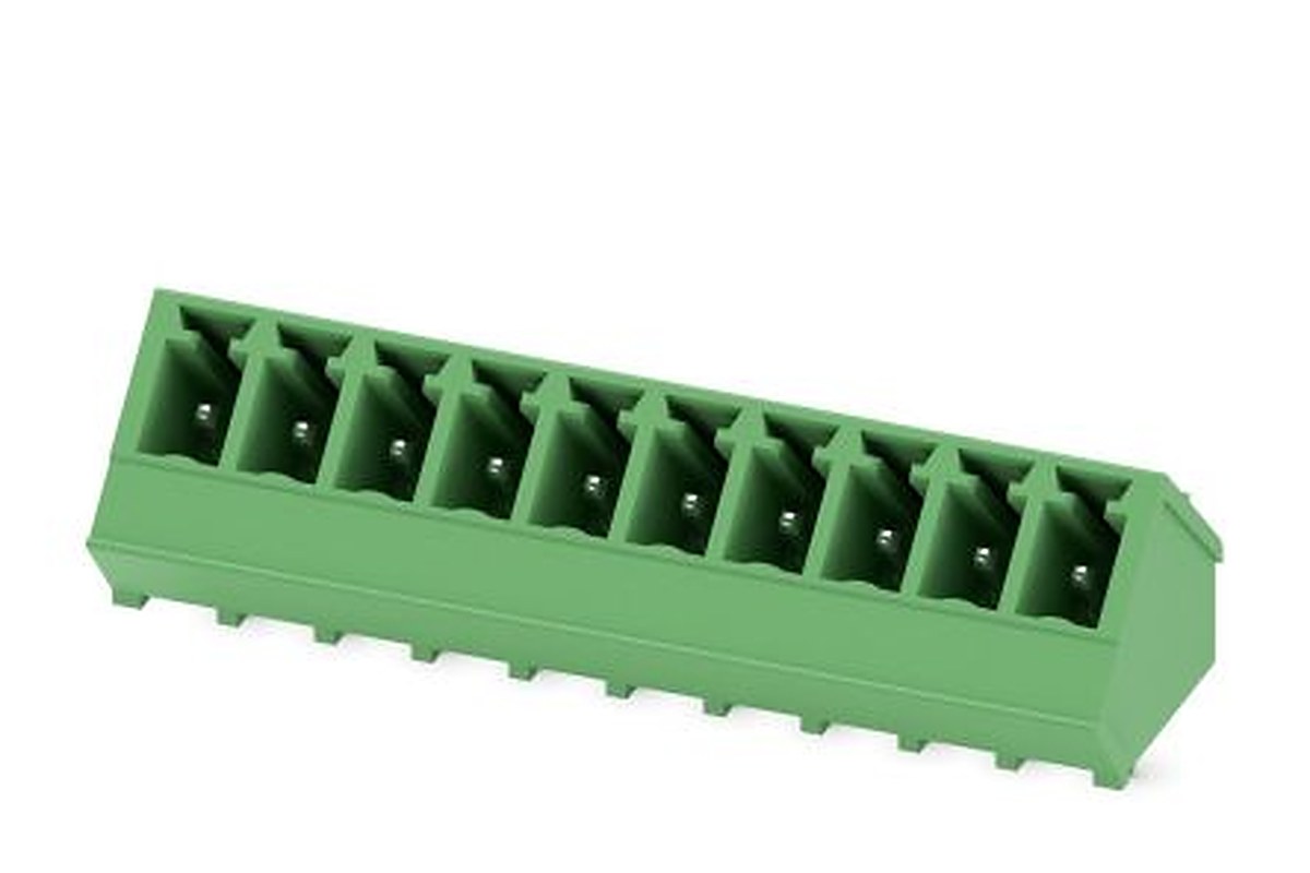Phoenix Contact SMC 1.5/10-G-3.81 Series Pluggable Terminal Block, 10 Contact(s), 3.81 mm Pitch, 1 Row