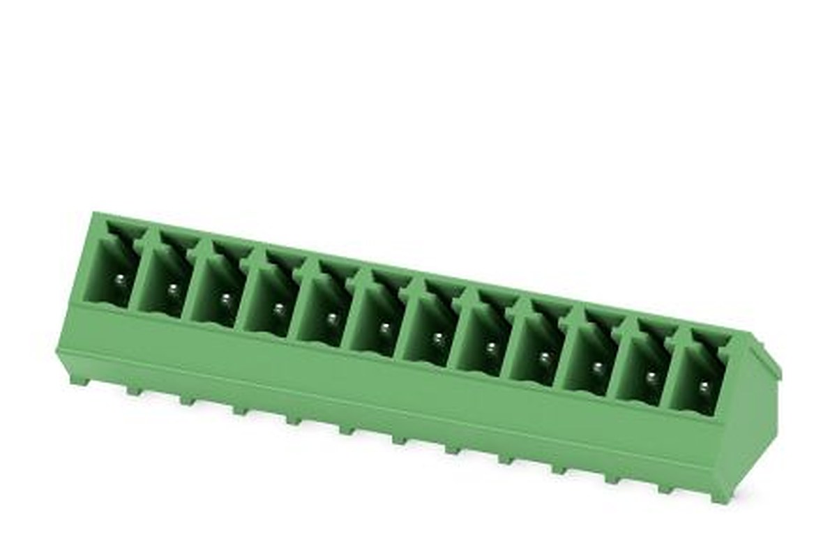 Phoenix Contact SMC 1.5/12-G-3.81 Series Pluggable Terminal Block, 12 Contact(s), 3.81 mm Pitch, 1 Row