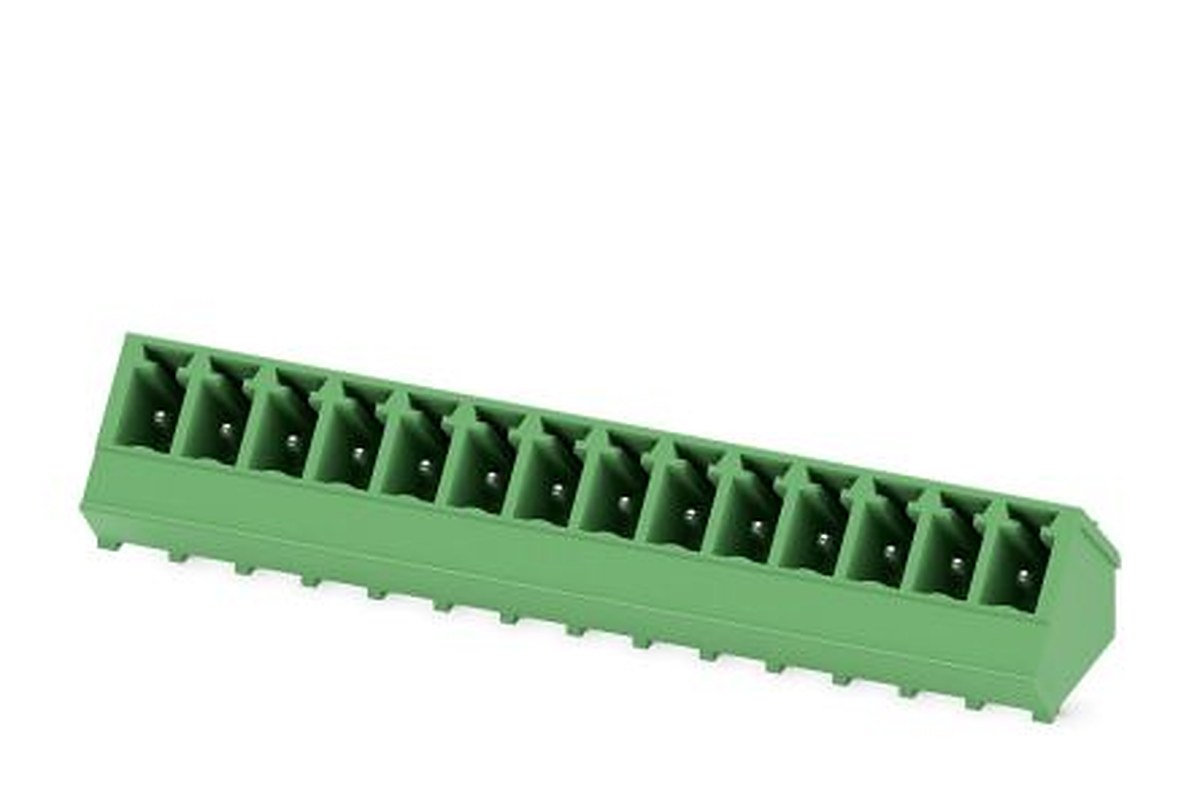 Phoenix Contact SMC 1.5/14-G-3.81 Series Pluggable Terminal Block, 14-Contact, 3.81 mm Pitch, 1 Row, 1827392