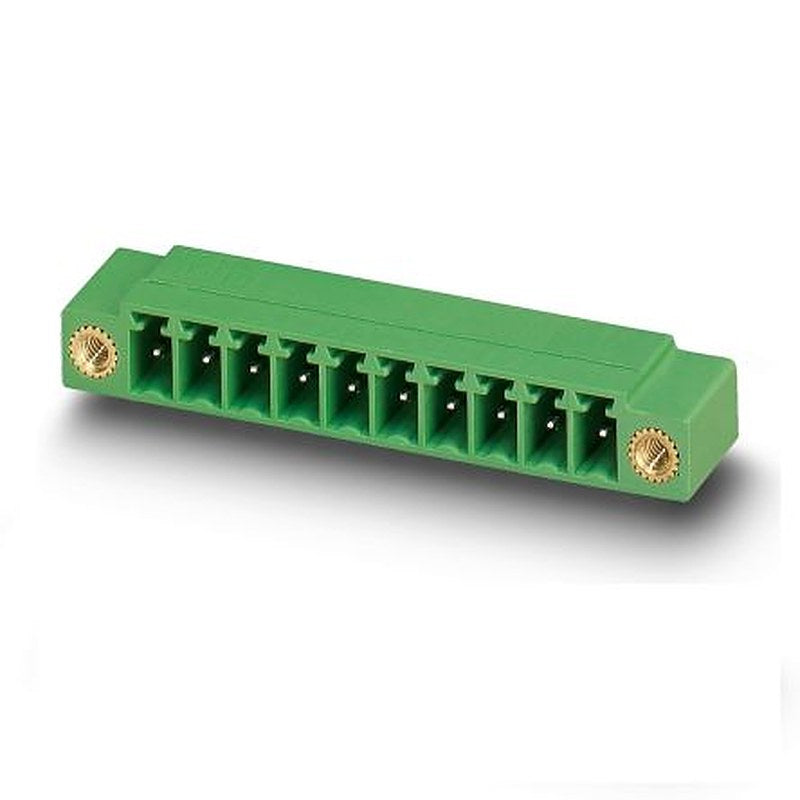 Phoenix Contact MC Series Straight Wave Soldering Mount PCB Header, 12 Contact(s), 5.08 mm Pitch, 1 Row
