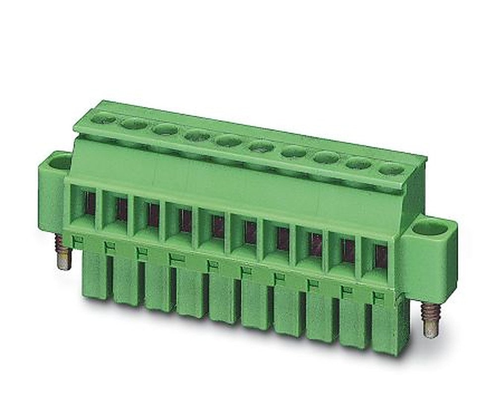 Phoenix Contact MCVW 1.5/6-STF-3.81 Series Pluggable Terminal Block, 6-Contact, 3.81 mm Pitch, 1 Row, 1828537