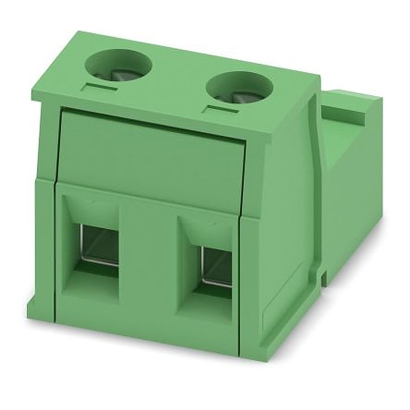 Phoenix Contact GIC 2.5/2-ST-7.62 Series Pluggable Terminal Block, 2-Contact, 7.62 mm Pitch, 1 Row, 1828809