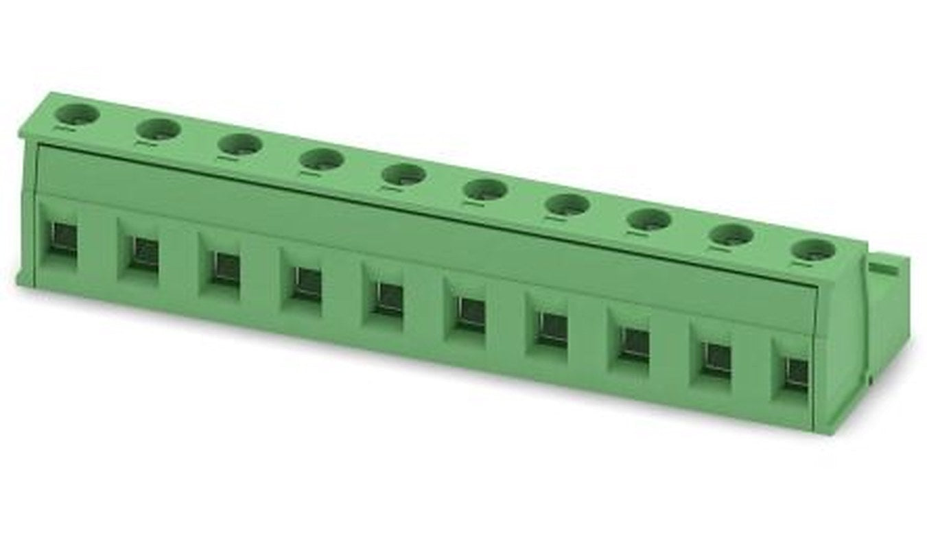Phoenix Contact GIC 2.5/10-ST-7.62 Series PCB Connector, 10-Contact, 7.62 mm Pitch, 1 Row, 1828883