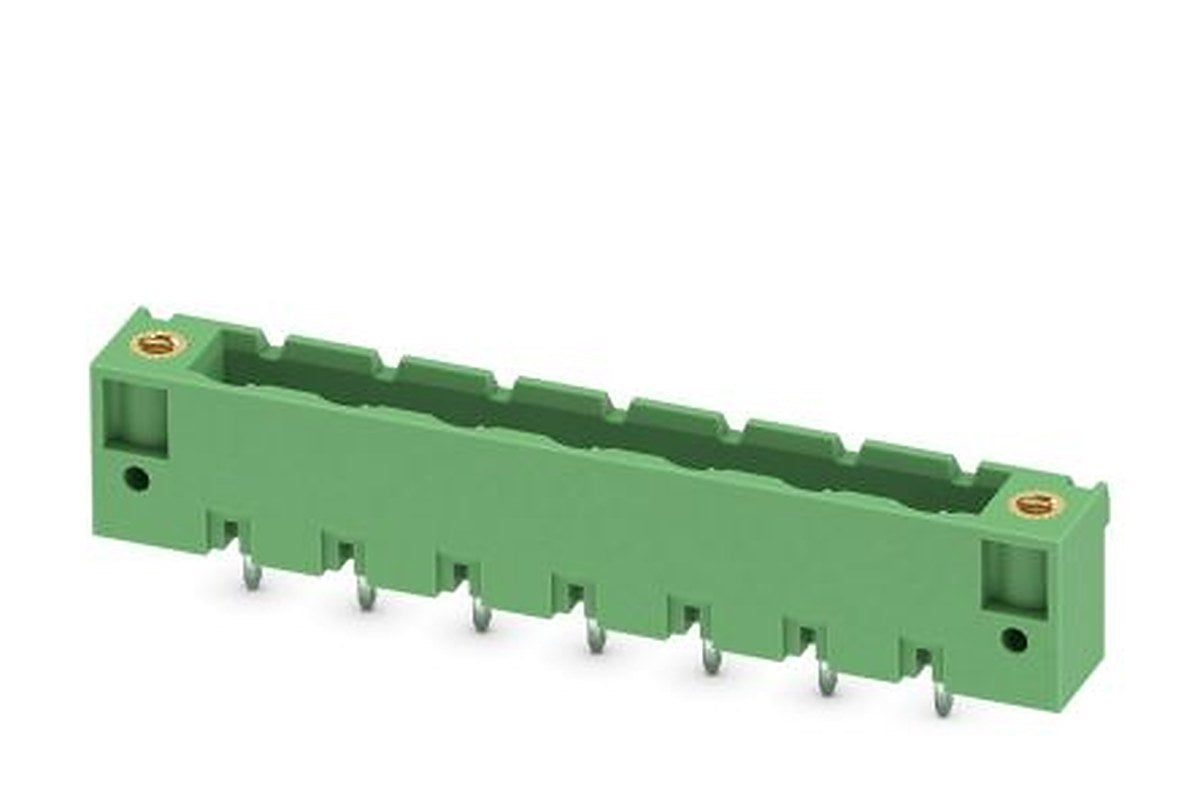 Phoenix Contact GMSTBV 2.5/ 7-GF-7.62 Series Straight Pluggable Terminal Block, 7 Contact(s), 7.62 mm Pitch, 1 Row