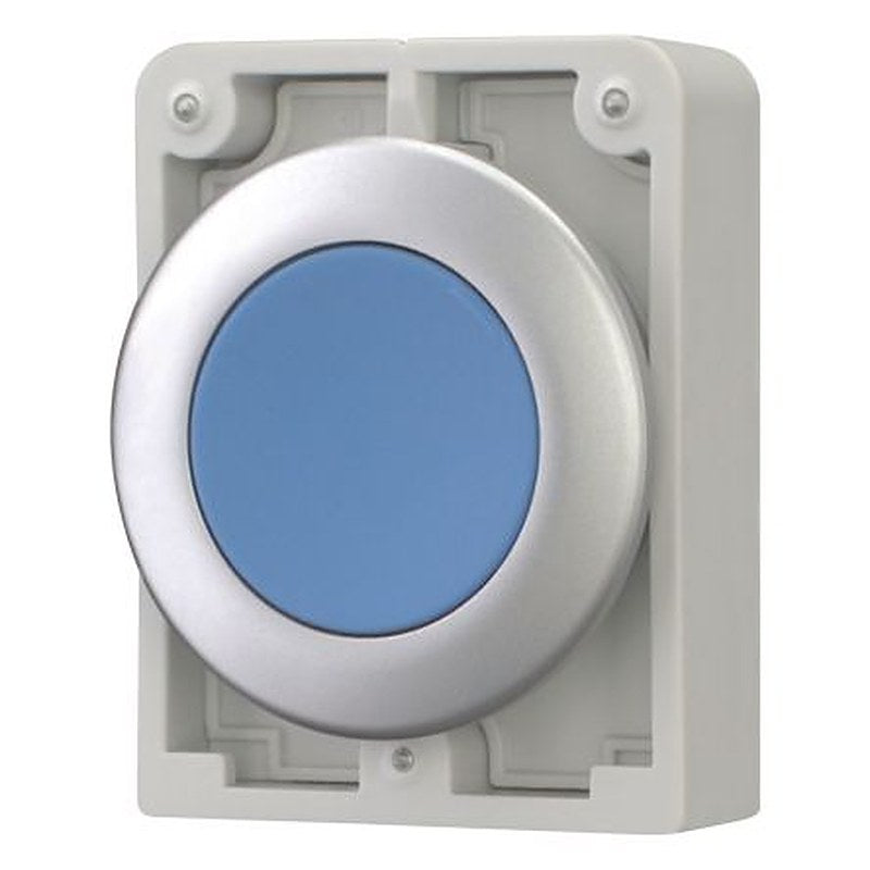 Eaton RMQ Titan M30 Series Blue Momentary Push Button Switch, 30.5 mm Cutout, IP66, IP67, IP69K