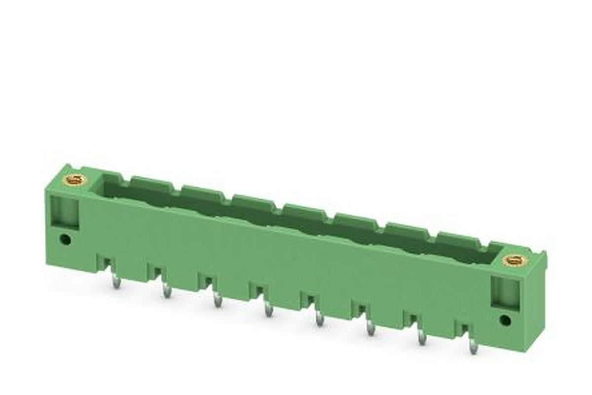Phoenix Contact GMSTBV 2.5/ 8-GF-7.62 Series Pluggable Terminal Block, 8-Contact, 7.62 mm Pitch, 1 Row, 1829219