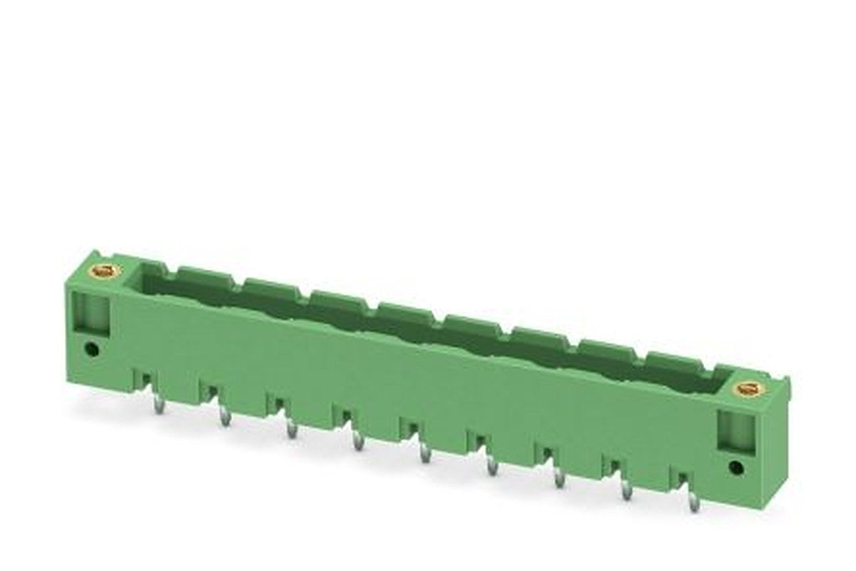 Phoenix Contact GMSTBV 2.5/ 9-GF-7.62 Series Straight Pluggable Terminal Block, 9 Contact(s), 7.62 mm Pitch, 1 Row