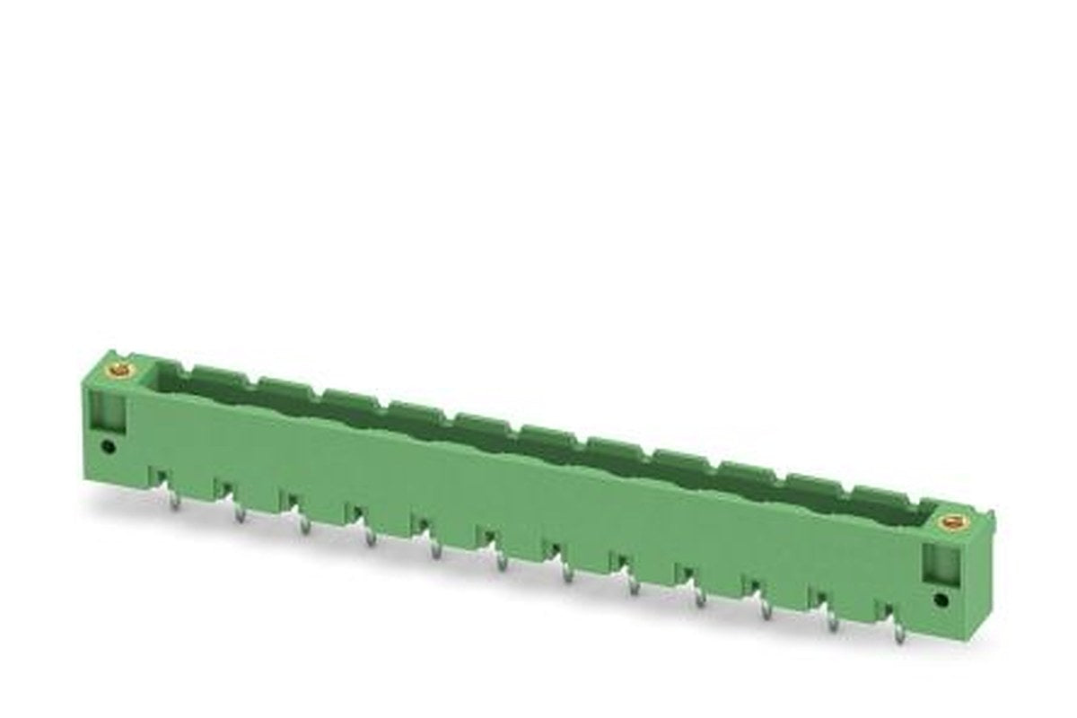 Phoenix Contact GMSTBV 2.5/12-GF-7.62 Series Pluggable Terminal Block, 12-Contact, 7.62 mm Pitch, 1 Row, 1829251